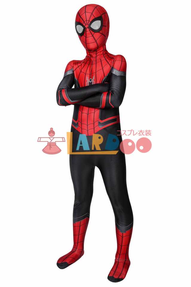 スパイダーマン:ファー・フロム・ホーム ピーター・パーカー Spider-Man 子供用 コスプレ衣装[J19019AA KID]